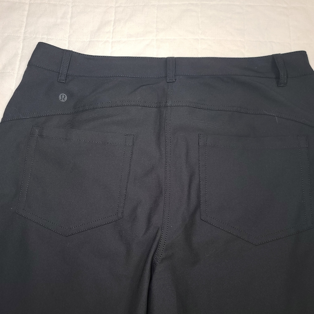 Lululemon City Sleek Wide Leg Pants Black 33 - Picture 4 of 16